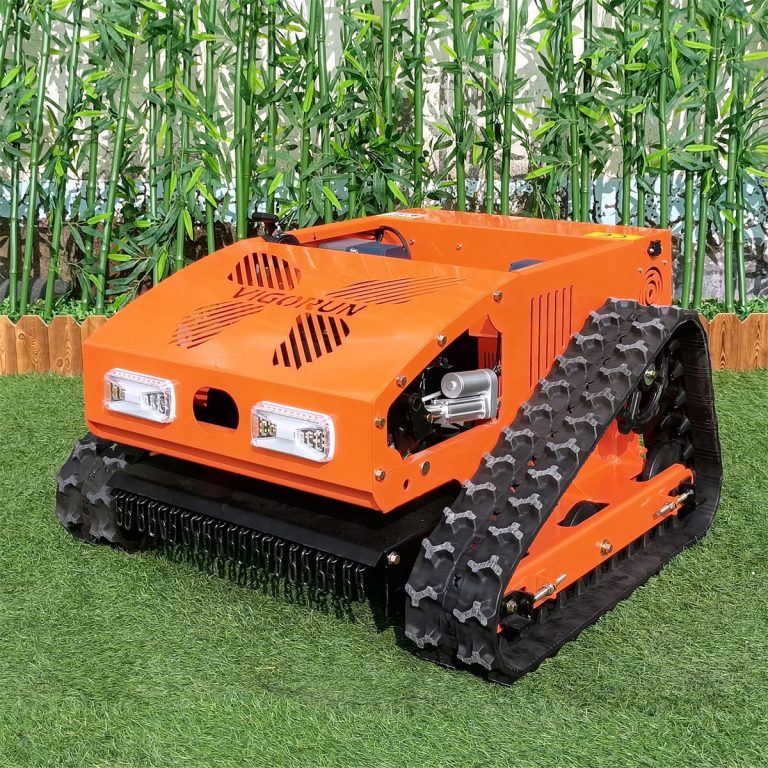unmanned four wheel drive forest lawn mulcher China manufacturer factory